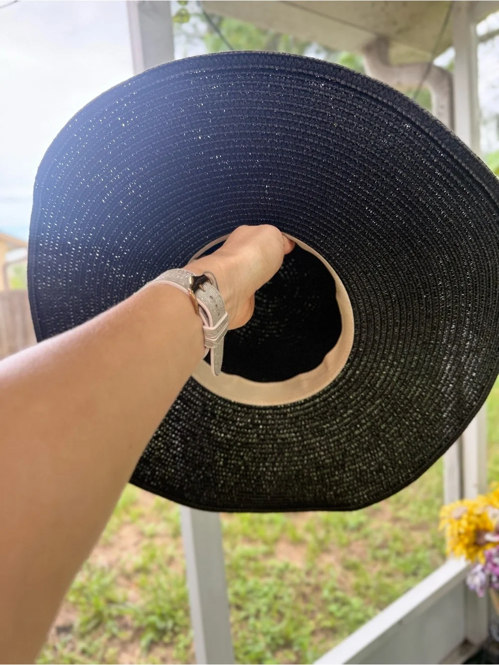 Amazon Essentials Wide Brim Sun Hat - Black
